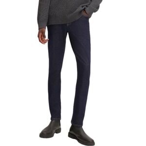 EVERLANE Men's The Slim Jean Dark Wash Denim Blue Jeans Size 33x32 Casual Preppy